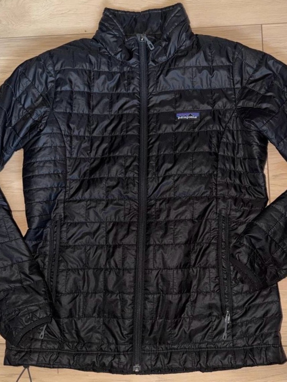 Patagonia Nano Puff Jacket Womens Medium Black Puffer Jacket Coat STY84217